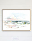 Watercolor Seascape