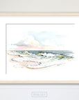 Watercolor Seascape