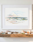 Watercolor Seascape