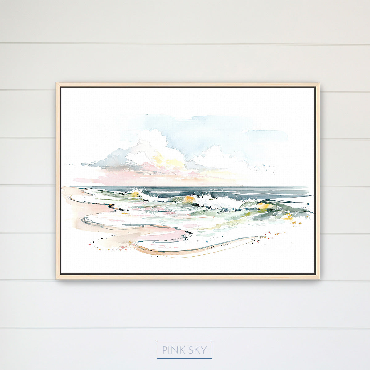 Watercolor Seascape