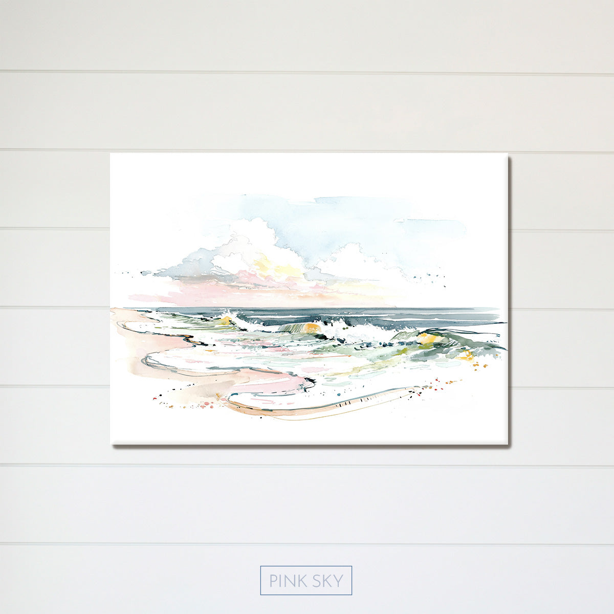 Watercolor Seascape