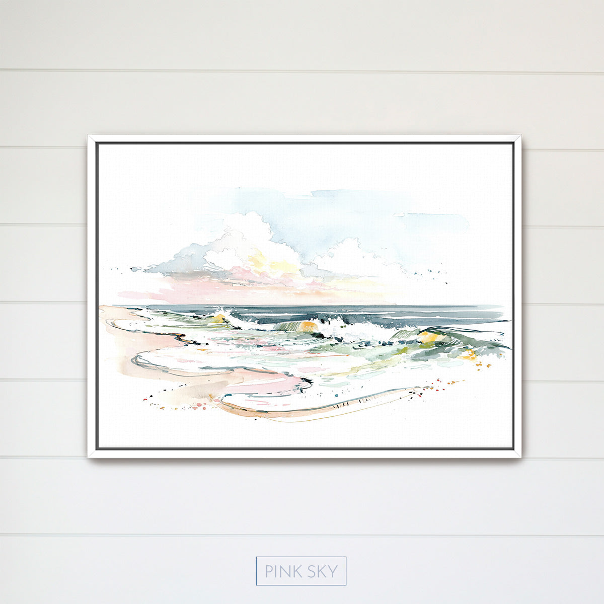 Watercolor Seascape