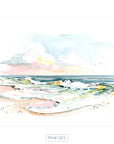 Watercolor Seascape