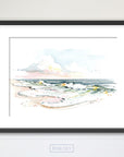 Watercolor Seascape