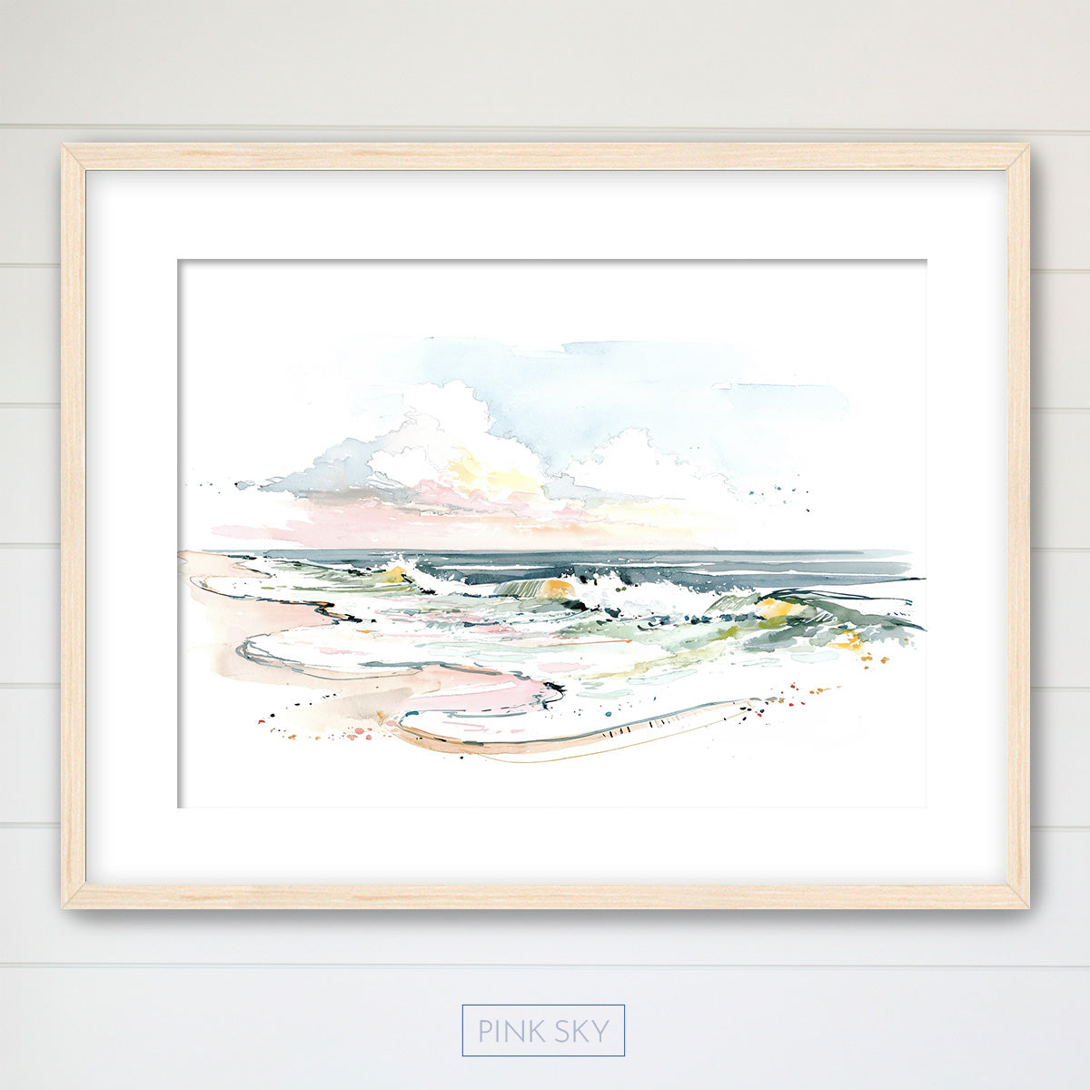 Watercolor Seascape