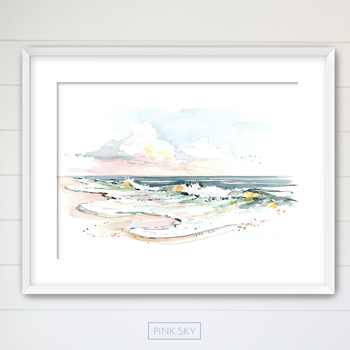 Watercolor Seascape