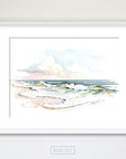 Watercolor Seascape
